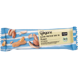 Veganz Clean protein tyčinka arašídová BIO 45 g